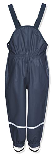 Kinder Regenlatzhose wasserdicht, Marine, Gr. 104