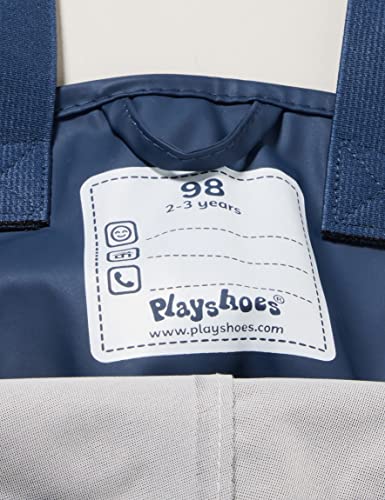 Kinder Regenlatzhose wasserdicht, Marine, Gr. 104