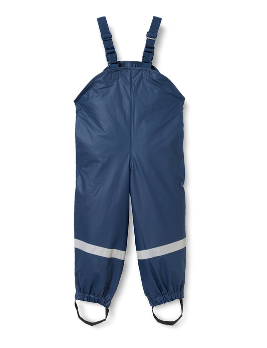Kinder Regenlatzhose wasserdicht, Marine, Gr. 104